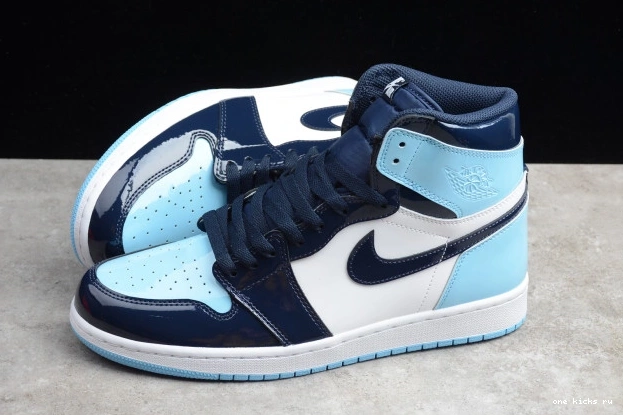 Chep Onekick CD0461-401 UNC Air OG Retro 1 Jordan Patent High 0626